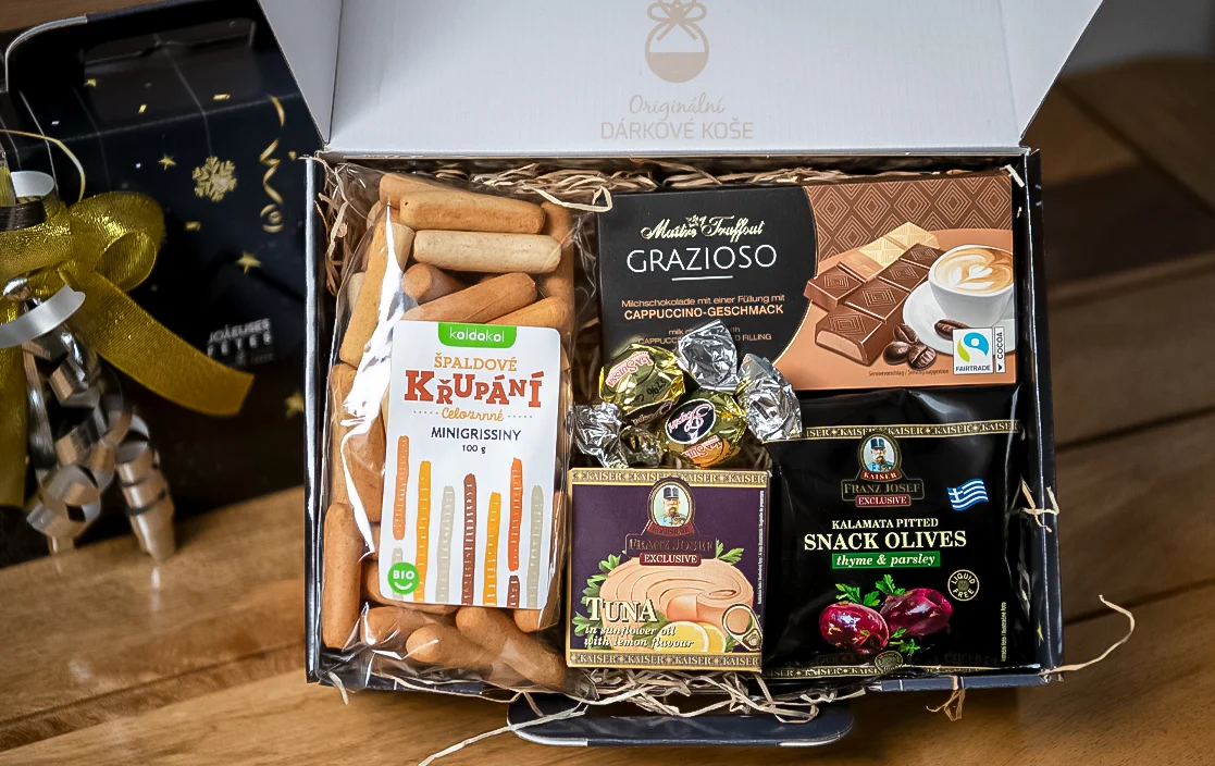 Dárková kazeta - Vánoční nadílka kufřík - Spuntini Croccante - Obrázek 2