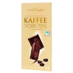 Maitre Truffout - Hořká čokoláda 70% s kávovou příchutí 100g