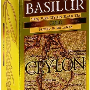BASILUR černý ceylonský čaj Island of Tea Gold nepřebal 25x2g