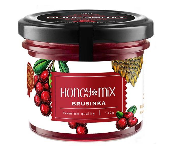 Honey Mix - Med s brusinkou 140g