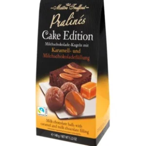 maitre truffout cake edition mléčné pralinky s karamelem čokoládové