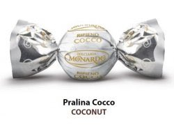 monardo kokos bílá čokoládová pralinka