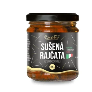 Bassta - Sušená rajčata na slunci ve slun.oleji sklo 195g
